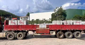 天津 芝麻灰花岗岩地铺石出货日常