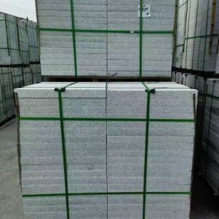 天津 芝麻白火烧，园林广场市政工程地铺石，1.8~5.0厚均有现货