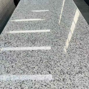 天津 白麻花岗岩光面毛板