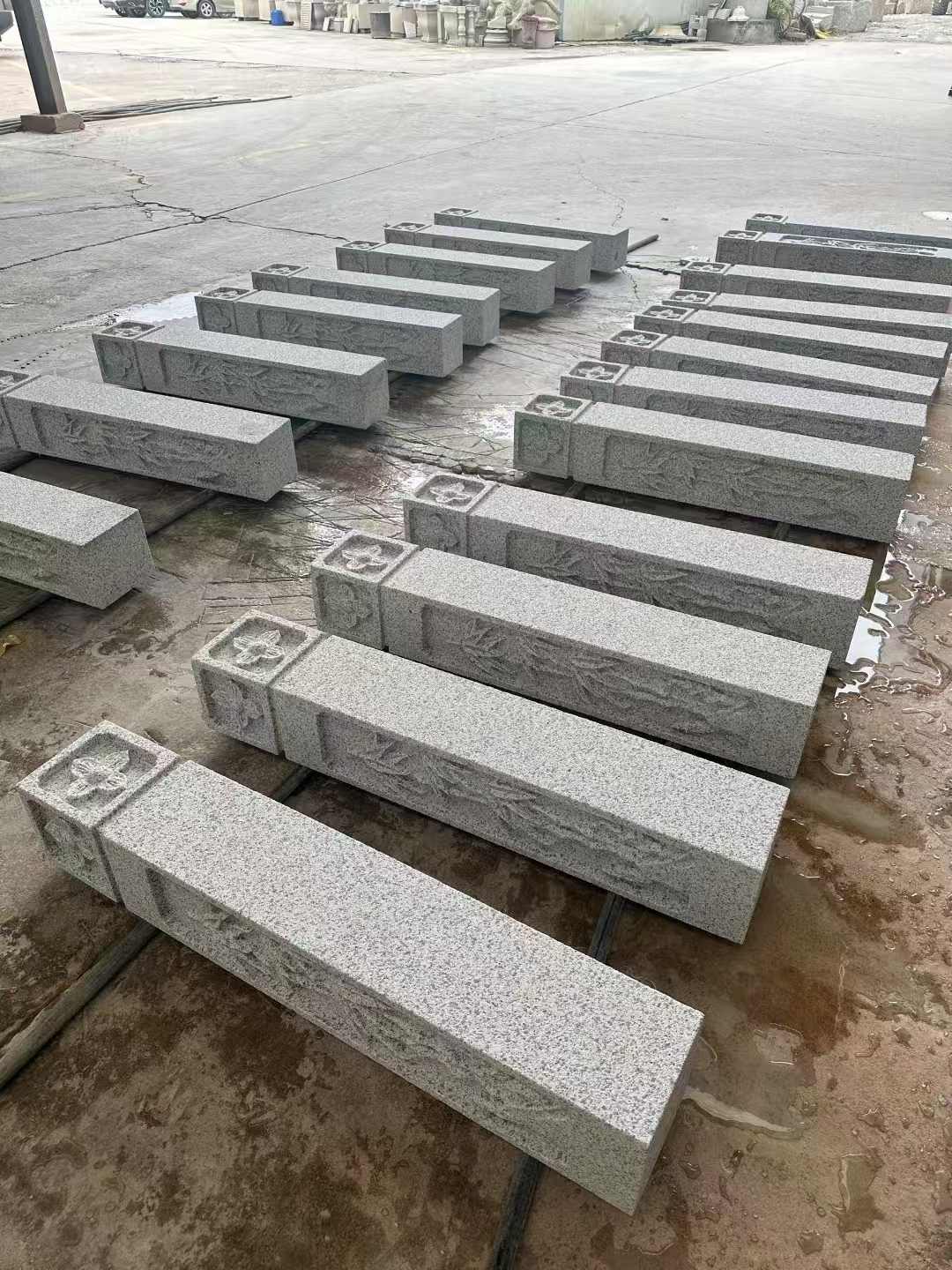 天津 白麻方柱雕花防水