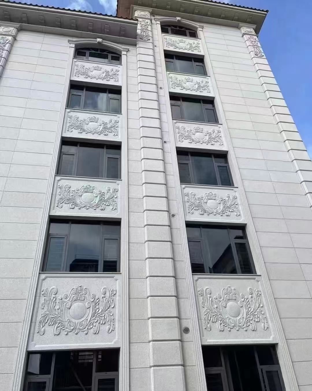 天津 白麻荔枝面花岗岩别墅外墙干挂