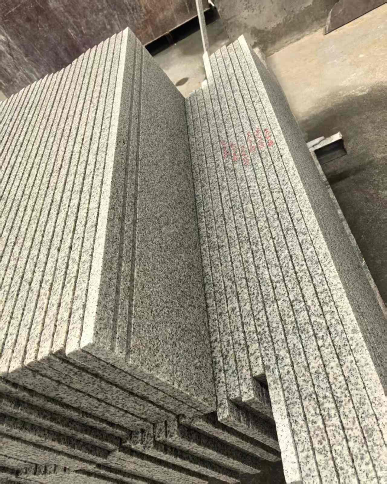 天津 白麻荔枝面花岗岩楼梯踏步