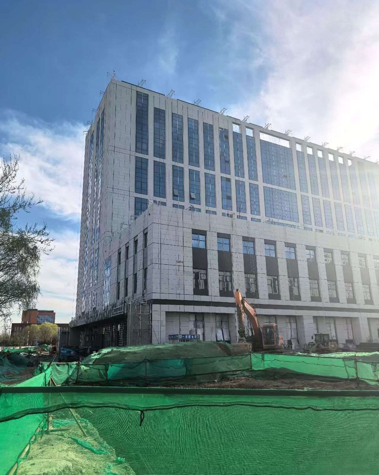 天津 白麻花岗岩石材外墙干挂